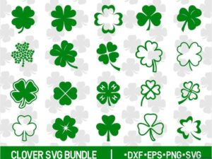 Clover Cut Files Bundle