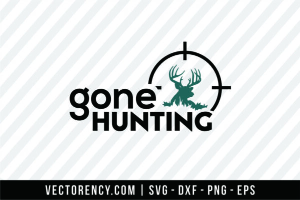 Gone Hunting SVG File