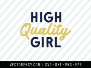 High Quality Girl SVG Digital File