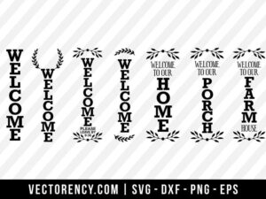 Porch Sign Bundle SVG Digital File