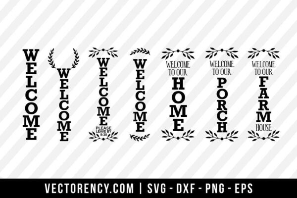 Porch Sign Bundle SVG Digital File