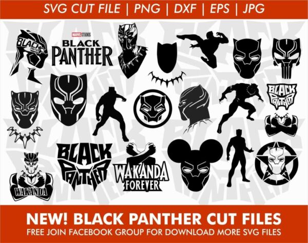 Black Panther SVG Bundles