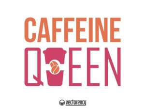 Caffeine Queen Monogram Mug Sweatshirt