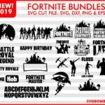 Fortnite Bundles SVG Cut File