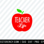 Teacher Life SVG File