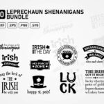 Leprechaun Shenanigans - St Patricks Day SVG