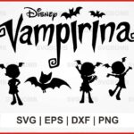 disney vampirina svg cut file bundle