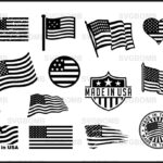 USA American Flag SVG Bundle