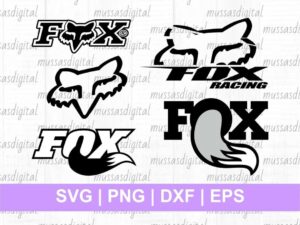 Fox Racing SVG Cut File Logo Designs