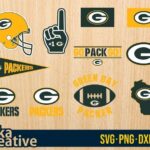 Green Bay Packers SVG cut file cricut football american