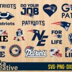 New England Patriots SVG Bundle logo eps vector