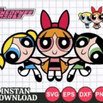 Power Puff Girls SVG cut files cricut