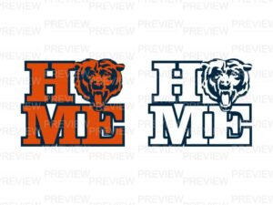 chicago bears svg home svg cut file