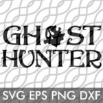 ghost hunter cut file svg cut file design