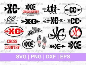 Cross Country Svg Bundle