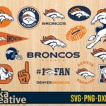 Design Logo Denver Broncos SVG Bundle