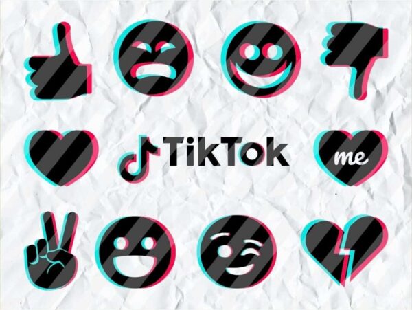 Tiktok SVG Icon Bundle