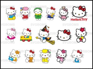 Hello Kitty SVG