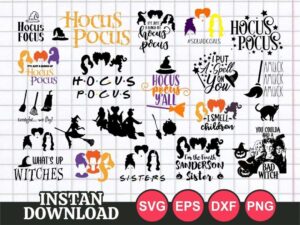 Hocus Pocus SVG Bundle