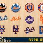 Cricut Logo Baseball New York Mets SVG Bundle