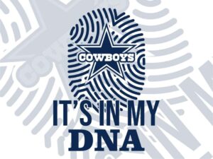 cowboys DNA SVG Cut File