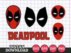 deadpool svg bundle cut file