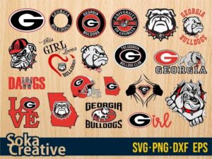 georgia bulldogs svg