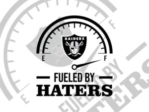 las Vegas raiders fueled by haters svg cut file