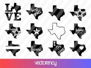 texas svg cut files