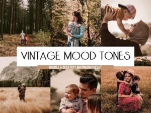 vintage presets lightroom mobile desktop