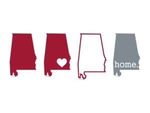 Alabama SVG Vector File