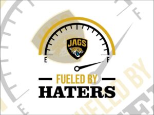 Fueled By Haters Jacksonville Jaguars SVG Cricut File