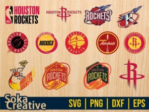 Houston Rocket SVG Bundle Cricut File