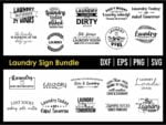 Laundry Sign Bundle