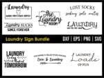 Laundry Sign Bundle 3