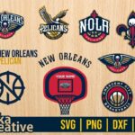 New Orleans Pelicans SVG Bundle Cricut File