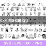 Spongebob svg bundle cricut file