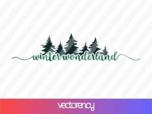 WINTER WONDERLAND SVG CRICUT FILE