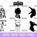 beetlejuice svg bundle cricut file