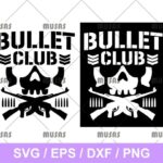 bullet club svg cut file vector PNG