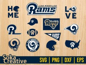 los angeles rams svg