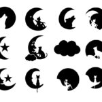 moon svg bundle vector cut file cricut