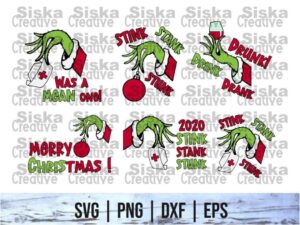 stink stank stunk svg cut file