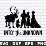 INTO THE UNKNOWN SVG FILE - FROZEN SVG FILES CRICUT VECTOR