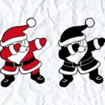 Santa Dabbing SVG Cut File