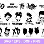 The Weeknd SVG Cricut File