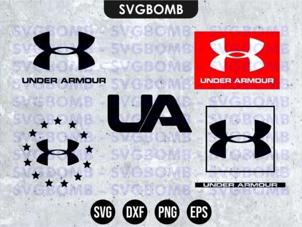 under armour svg bundle cut file vector