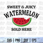 Cocomelon Watermelon SVG