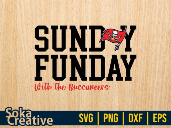 Funday Buccaneers SVG