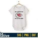 Kansas City Chiefs Cutest Fan SVG PNG DXF EPS